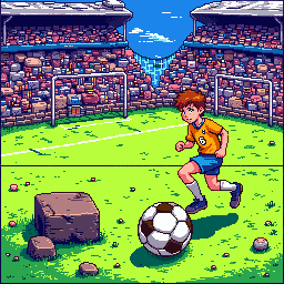 Microprose Soccer box art