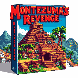 Montezuma's Revenge box art